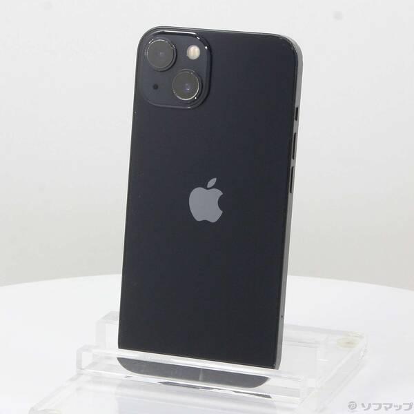 〔中古〕Apple(アップル) iPhone13 256GB ミッドナイト MLNH3J／A SIMフリー 〔ネットワーク利用制限▲〕〔247-ud〕 | 