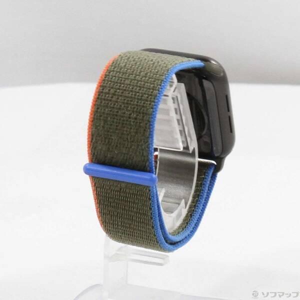 〔中古〕Apple(アップル) Apple Watch SE 第1世代 GPS 40mm スペースグレイアルミニウムケース オリーブスポーツバンド〔368-ud〕 |  | 02