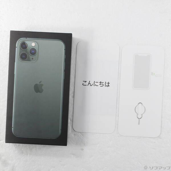 〔中古〕Apple(アップル) iPhone11 Pro 64GB ミッドナイトグリーン MWC62J／A SIMフリー〔262-ud〕 |  | 04