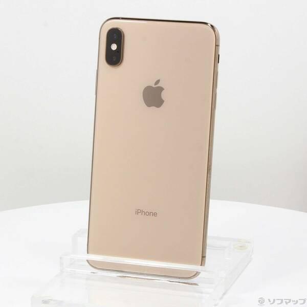 〔中古〕SoftBank iPhoneXS Max 64GB ゴールド MT6T2J／A SoftBank〔377-ud〕 | 