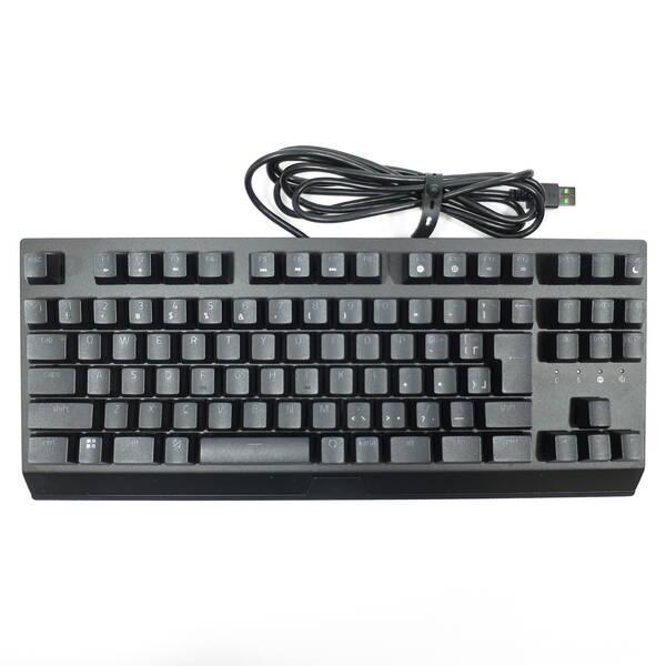 〔中古〕RAZER(レイザー) RAZER BLACKWIDOW V3 TENKEYLESS - GREEN SWITCH〔262-ud〕 | 