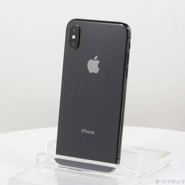 〔中古〕Apple(アップル) iPhoneX 256GB スペースグレイ MQC12J／A SoftBank〔247-ud〕 | 