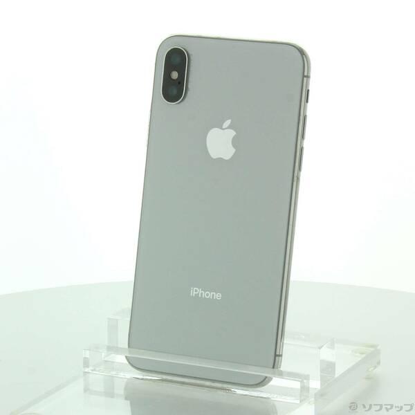 〔中古〕Apple(アップル) iPhoneX 256GB シルバー MQC22J／A SIMフリー〔247-ud〕 | 