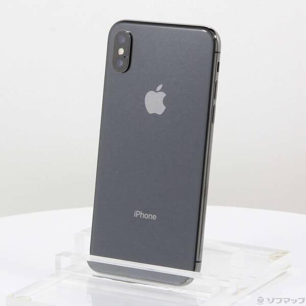 〔中古〕Apple(アップル) iPhoneX 256GB スペースグレイ MQC12J／A SIMフリー〔247-ud〕 | 