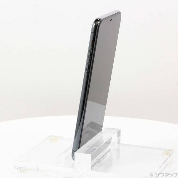 〔中古〕Apple(アップル) iPhone11 Pro Max 256GB ミッドナイトグリーン MWHM2J／A SoftBank〔258-ud〕 |  | 01