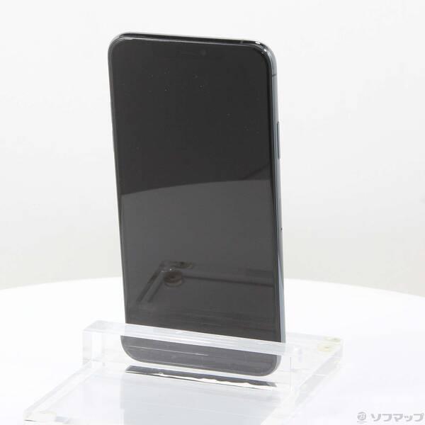 〔中古〕Apple(アップル) iPhone11 Pro Max 256GB ミッドナイトグリーン MWHM2J／A SoftBank〔258-ud〕 |  | 02