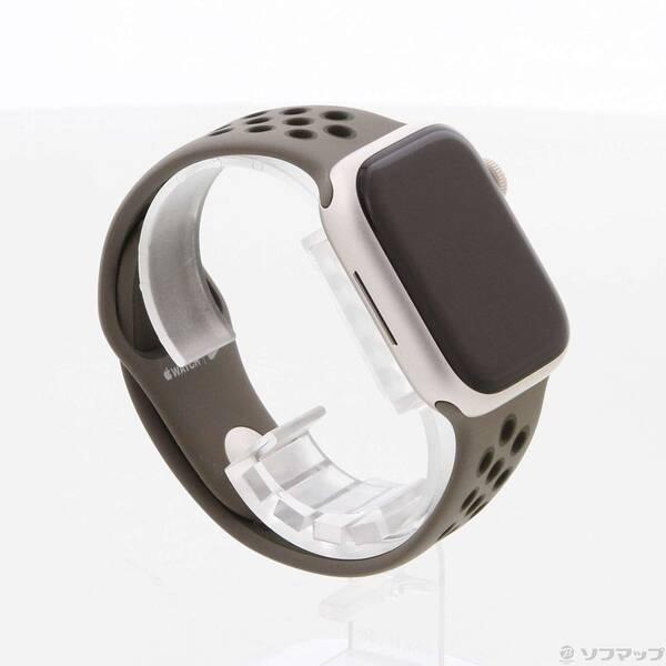 〔中古〕Apple(アップル) Apple Watch Series 7 GPS 41mm スターライトアルミニウムケース オリーブグレイ／カーゴカーキNikeスポーツバンド〔295-ud〕 |  | 03