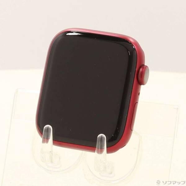 〔中古〕Apple(アップル) Apple Watch Series 7 GPS + Cellular 45mm (PRODUCT)REDアルミニウムケース バンド無し〔196-ud〕 | 