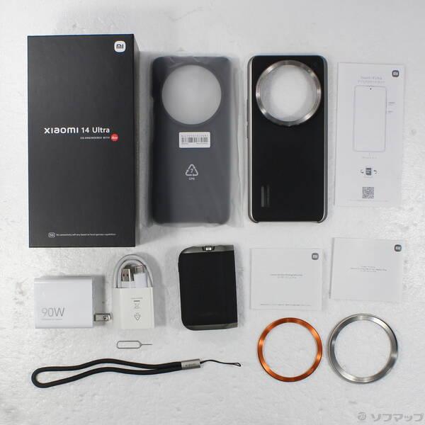 中古〕Xiaomi(シャオミ) Xiaomi 14 Ultra 512GB ブラック 中古〕Xiaomi(シャオミ) Xiaomi 14 Ultra 512GB ブラック