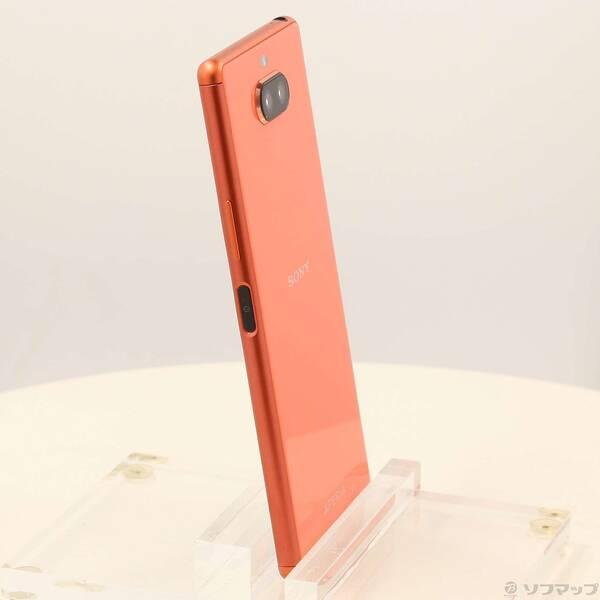 【中古】SONY Xperia8 SOV42 オレンジ 本体 中古〕SONY(ソニー) Xperia 8 64GB オレンジ SOV42 au〔348-ud
