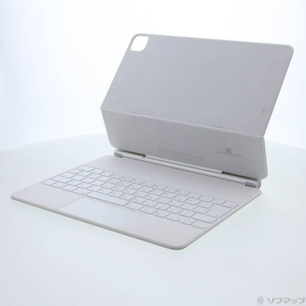 〔中古〕Apple(アップル) 12.9インチiPad Pro (第5世代) 用 Magic Keyboard 日本語 ホワイト MJQL3J／A〔276-ud〕 | 