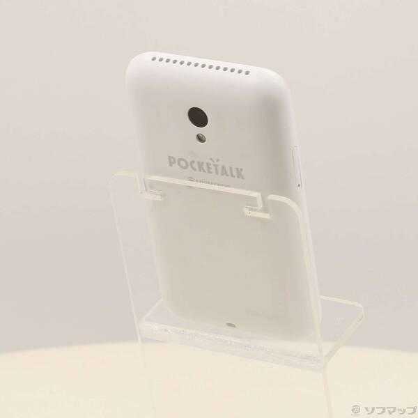 〔中古〕SOURCENEXT(ソースネクスト) POCKETALK S ホワイト PTSGW〔247-ud〕 |  | 02