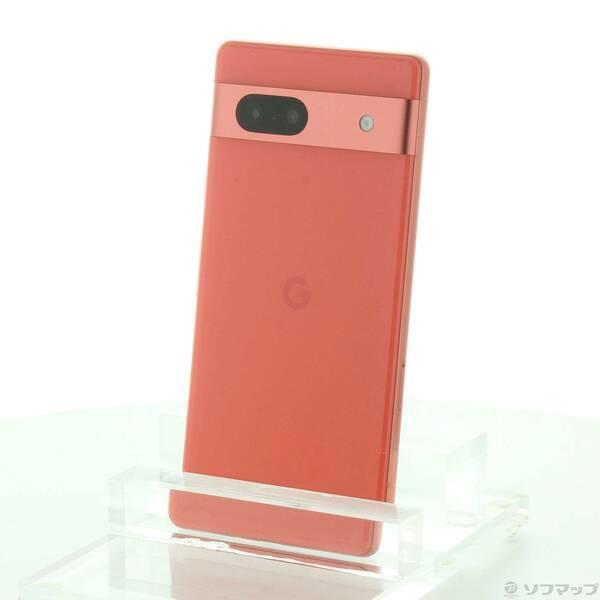 〔中古〕GOOGLE(グーグル) Google Pixel 7a 128GB コーラル GA04438-JP SIMフリー〔258-ud〕 | 