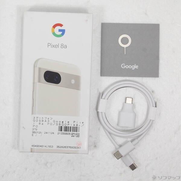 〔中古〕GOOGLE(グーグル) Google Pixel 8a 128GB ポーセリン GOSBA3 Softbank SIMフリー〔258-ud〕 |  | 04