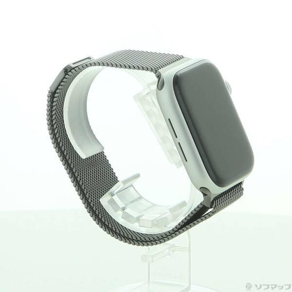【終了】Apple Watch SE(第二世代)44mmシルバー⭐️GPS 中古〕Apple(アップル) Apple Watch SE 第2世代 GPS 44mm シルバー