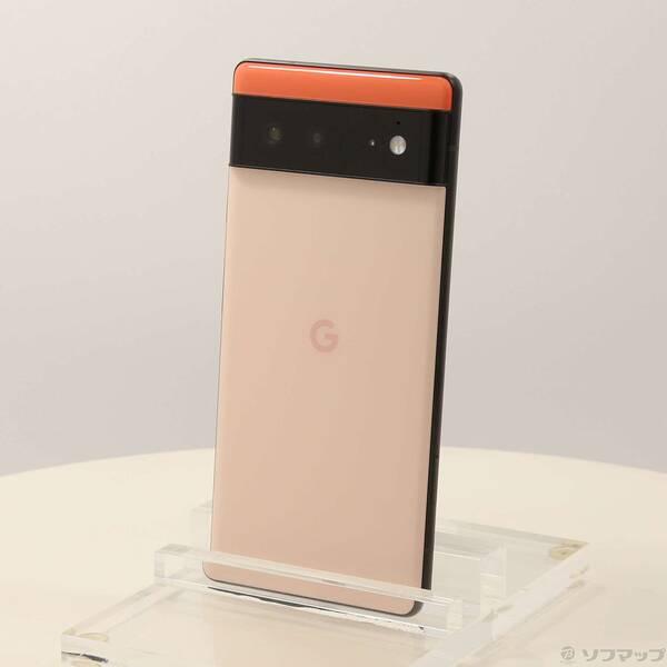 〔中古〕GOOGLE(グーグル) Google Pixel 6 128GB カインダコラル GR1YH SIMフリー〔305-ud〕 | 