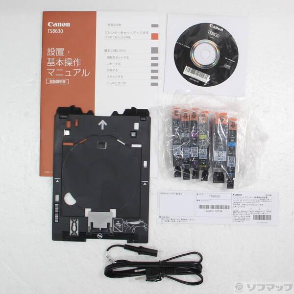 〔中古〕Canon(キヤノン) 〔展示品〕 PIXUS TS8630WH ホワイト〔295-ud〕 |  | 01