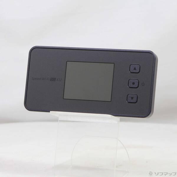 〔中古〕Speed Wi-Fi 5G X12 NAR03SKU シャドーブラック SIMフリー〔348-ud〕 | 