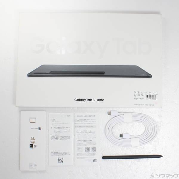 〔中古〕SAMSUNG(サムスン) GALAXY Tab S8 Ultra 256GB グラファイト SM-X900NZAGXJP Wi-Fi〔348-ud〕 |  | 04