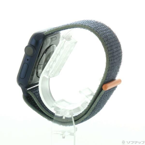 〔中古〕Apple(アップル) Apple Watch Series 6 GPS 40mm ブルーアルミニウムケース ディープネイビースポーツループ〔377-ud〕 |  | 01