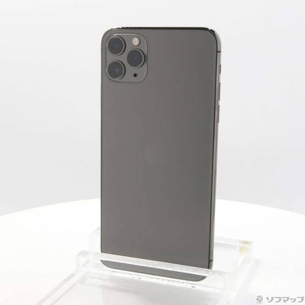 〔中古〕Apple(アップル) iPhone11 Pro Max 64GB スペースグレイ MWHD2J／A SoftBank〔262-ud〕 | 