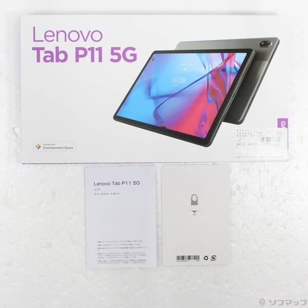 〔中古〕Lenovo(レノボジャパン) Lenovo Tab P11 5G 64GB ストームグレー LET01 au SIMフリー〔258-ud〕 |  | 04