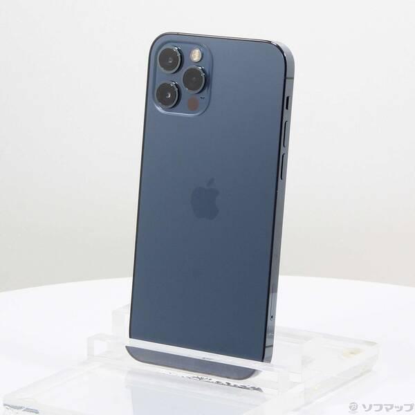 〔中古〕Apple(アップル) iPhone12 Pro 256GB パシフィックブルー MGMD3J／A SIMフリー〔262-ud〕 | 