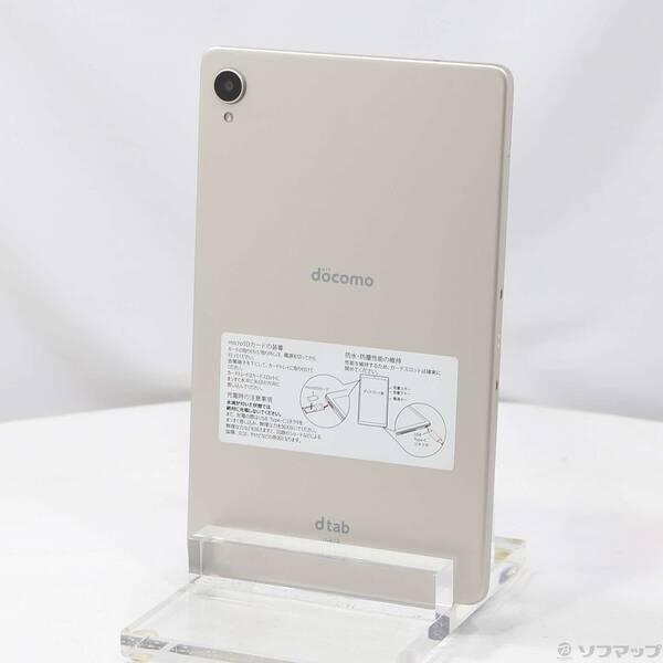 〔中古〕Lenovo(レノボジャパン) dtab compact 64GB ゴールド d-42A docomo〔344-ud〕 | 