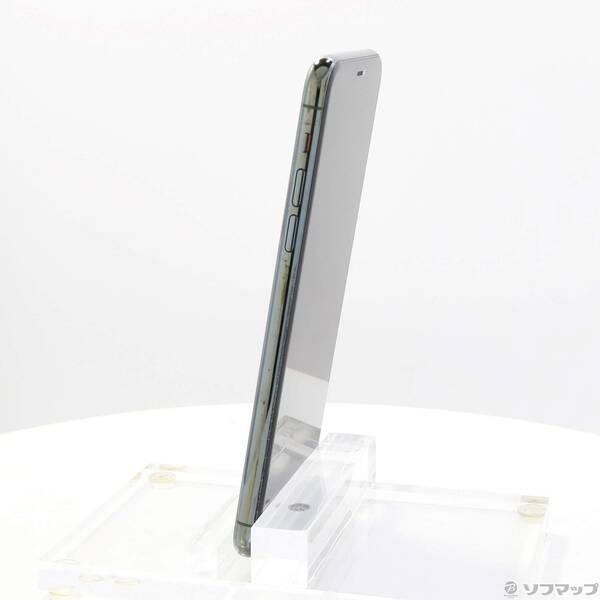 〔中古〕Apple(アップル) iPhone11 Pro Max 256GB ミッドナイトグリーン MWHM2J／A SIMフリー〔196-ud〕 |  | 01