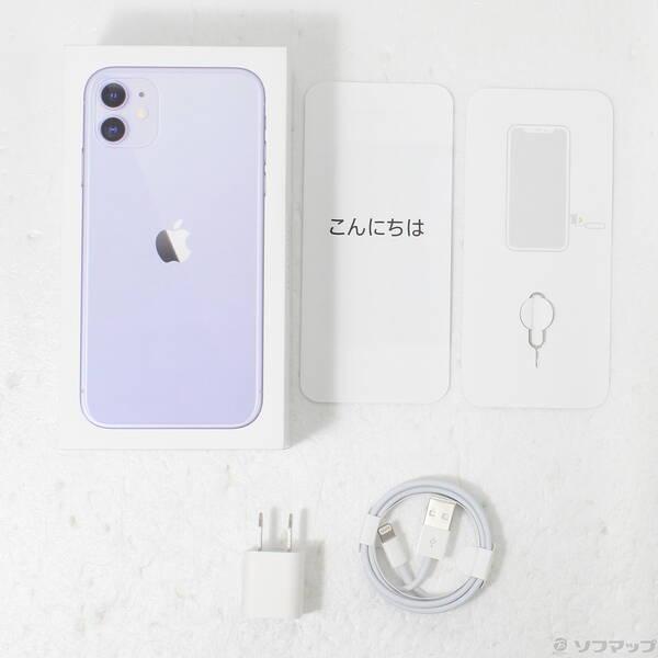 〔中古〕Apple(アップル) iPhone11 256GB パープル MWMC2J／A SoftBank〔352-ud〕 |  | 04
