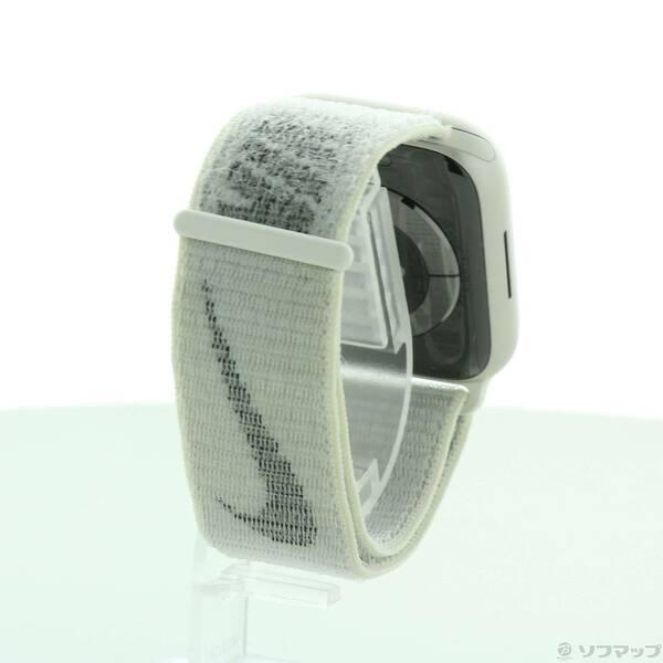 〔中古〕Apple(アップル) Apple Watch Series 7 Nike GPS 45mm スターライトアルミニウムケース サミットホワイトNikeスポーツループ〔262-ud〕 |  | 02