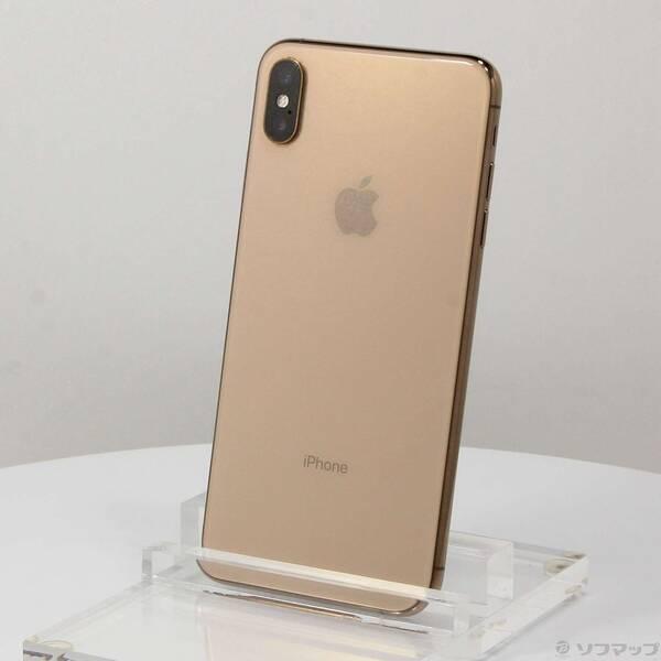 〔中古〕Apple(アップル) iPhoneXS Max 256GB ゴールド MT6W2J／A SoftBank〔258-ud〕 | 