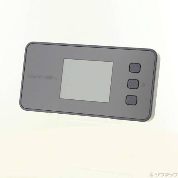 〔中古〕Speed Wi-Fi 5G X12 NAR03SKU シャドーブラック SIMフリー〔348-ud〕 | 