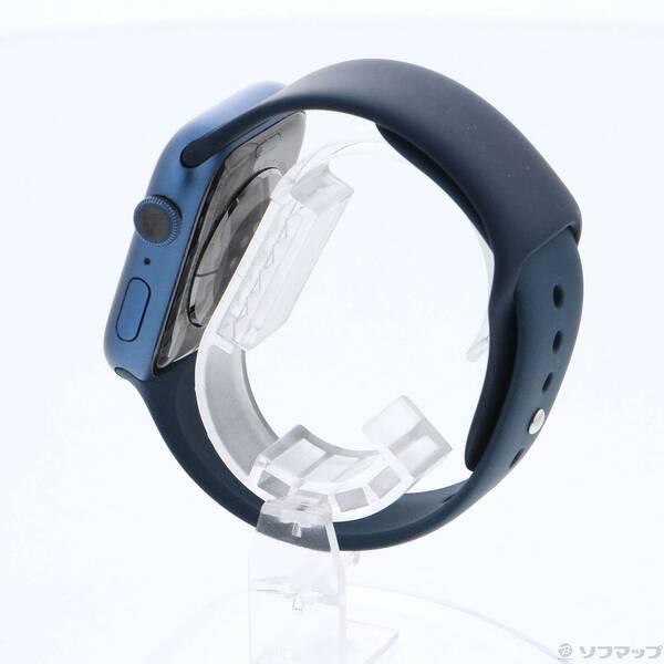 中古〕Apple(アップル) Apple Watch Series 7 GPS 45mm ブルー 