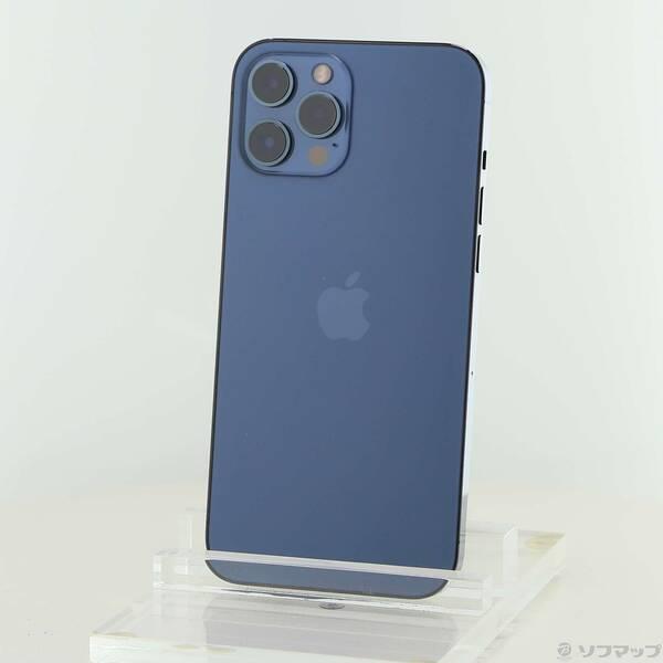 〔中古〕Apple(アップル) iPhone12 Pro Max 256GB パシフィックブルー MGD23J／A SIMフリー〔295-ud〕 | 