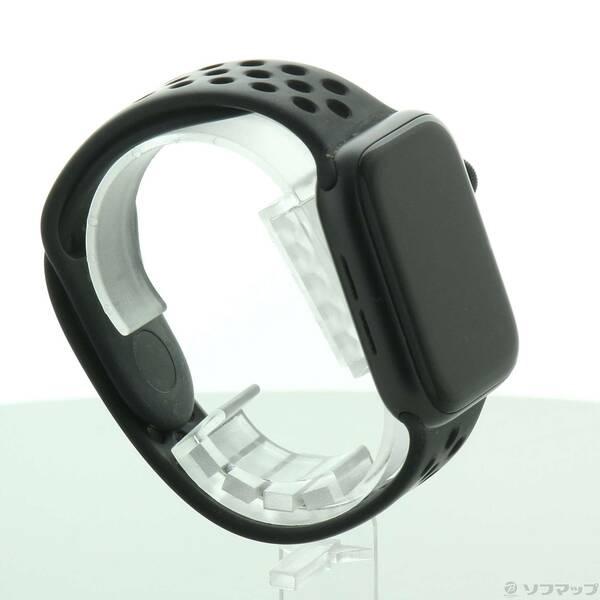 〔中古〕Apple(アップル) Apple Watch Series 6 Nike GPS 44mm スペースグレイアルミニウムケース アンスラサイト／ブラックNikeスポーツバンド〔198-ud〕 |  | 03