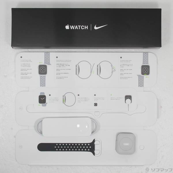 〔中古〕Apple(アップル) Apple Watch Series 6 Nike GPS 44mm スペースグレイアルミニウムケース アンスラサイト／ブラックNikeスポーツバンド〔198-ud〕 |  | 04