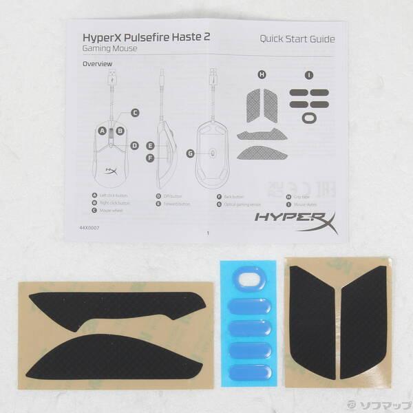 〔中古〕HyperX Pulsefire Haste 2 ブラック 6N0A7AA〔344-ud〕 |  | 04