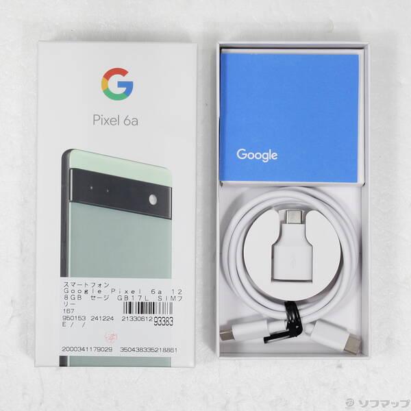 〔中古〕GOOGLE(グーグル) Google Pixel 6a 128GB セージ GB17L SIMフリー〔348-ud〕 |  | 04