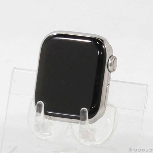 〔中古〕Apple(アップル) Apple Watch Series 9 GPS + Cellular 41mm シルバーステンレススチールケース バンド無し〔377-ud〕 | 