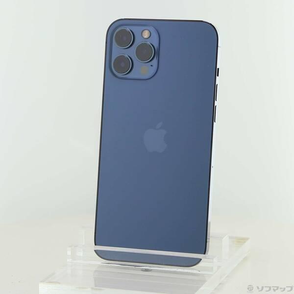 〔中古〕Apple(アップル) iPhone12 Pro Max 256GB パシフィックブルー MGD23J／A SIMフリー〔295-ud〕 | 