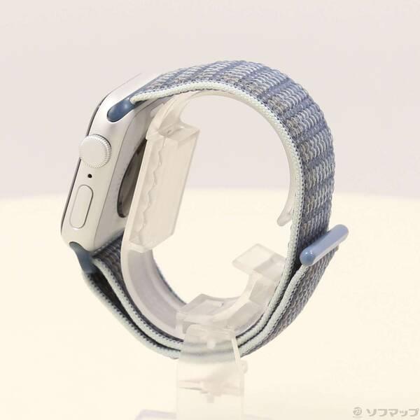 〔中古〕Apple(アップル) Apple Watch SE 第2世代 GPS 40mm シルバーアルミニウムケース ストームブルースポーツループ〔377-ud〕 |  | 01