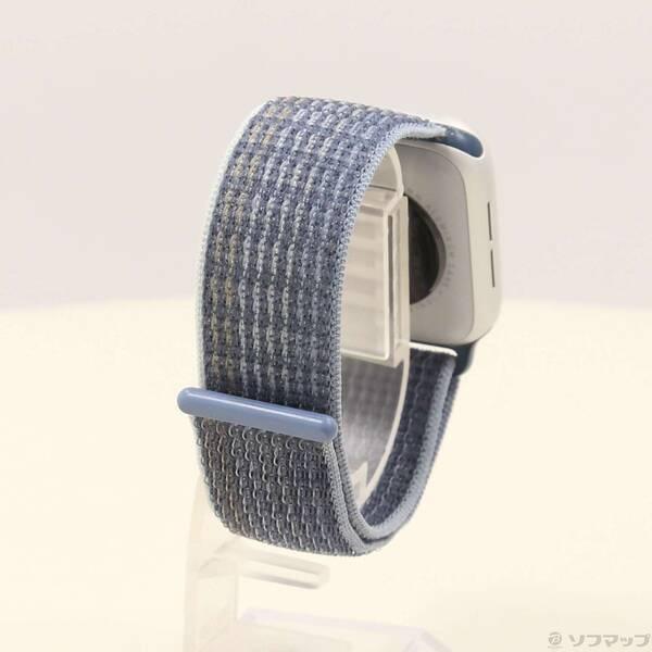 〔中古〕Apple(アップル) Apple Watch SE 第2世代 GPS 40mm シルバーアルミニウムケース ストームブルースポーツループ〔377-ud〕 |  | 02