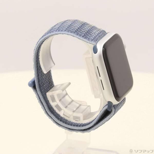 〔中古〕Apple(アップル) Apple Watch SE 第2世代 GPS 40mm シルバーアルミニウムケース ストームブルースポーツループ〔377-ud〕 |  | 03