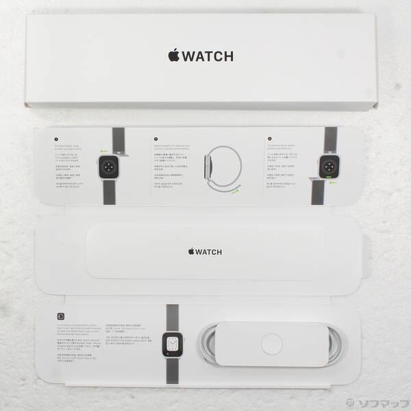 〔中古〕Apple(アップル) Apple Watch SE 第2世代 GPS 40mm シルバーアルミニウムケース ストームブルースポーツループ〔377-ud〕 |  | 04