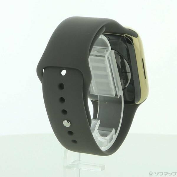 〔中古〕Apple(アップル) Apple Watch Series 9 GPS + Cellular 45mm ゴールドステンレススチールケース クレイスポーツバンド〔377-ud〕 |  | 02