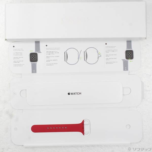 〔中古〕Apple(アップル) Apple Watch Series 7 GPS 45mm スターライトアルミニウムケース レッドスポーツバンド〔262-ud〕 |  | 04