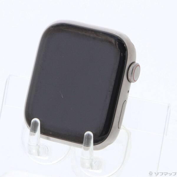 〔中古〕Apple(アップル) Apple Watch Series 7 GPS + Cellular 45mm チタニウムケース バンド無し〔305-ud〕 | 