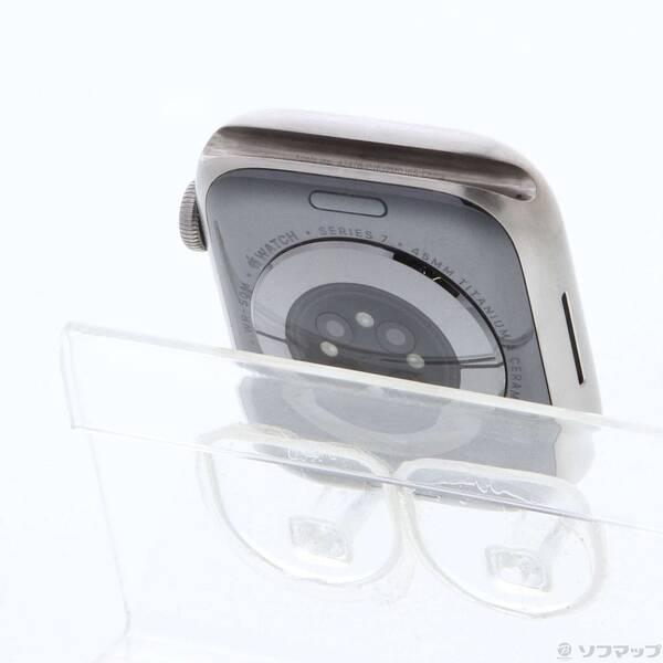 〔中古〕Apple(アップル) Apple Watch Series 7 GPS + Cellular 45mm チタニウムケース バンド無し〔305-ud〕 |  | 02