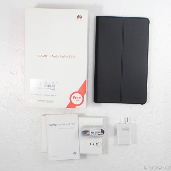 〔中古〕HUAWEI(ファーウェイ) MediaPad M5 lite 8 64GB スペースグレイ M5LITE8LTE64G SIMフリー〔247-ud〕 |  | 04
